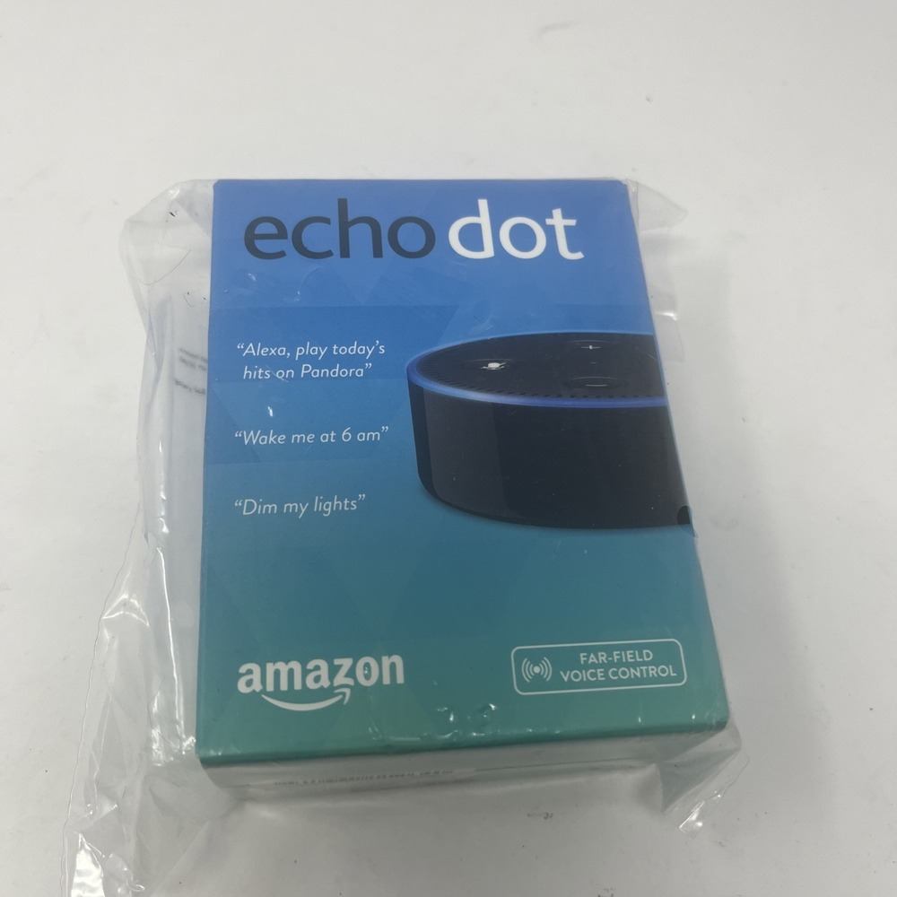 Amazon Echo Dot (2nd Generation) Smart Speaker - Black  Brand New